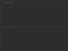 Tablet Screenshot of boso.com